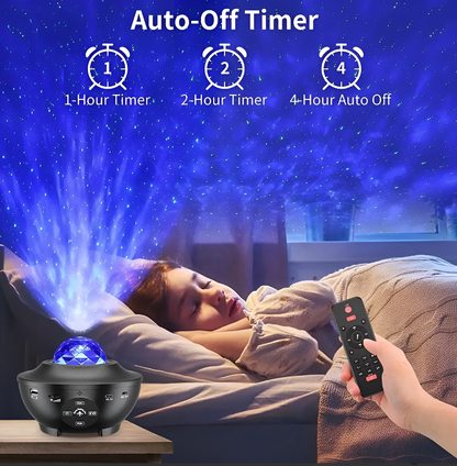 PROYECTOR DE GALAXIAS LED + BLUETOOH